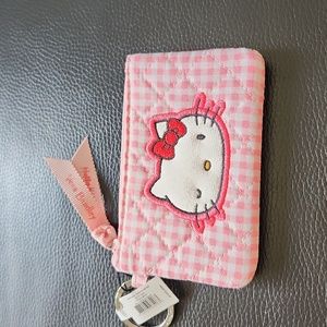 BNWT Vera Bradley Hello Kitty Id Case